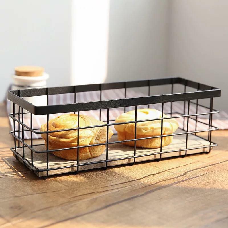 Giỏ Sắt Lưới Sắt Đựng Đồ Tiện Dụng