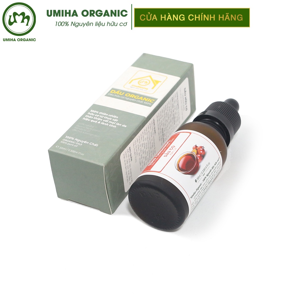 Dầu Cọ Dưỡng Da Umiha Organic Nguyên Chất 30ml Làm Giảm Nếp Nhăn,mờ Rạm, Làm Chậm Quá Trình Lão Hóa