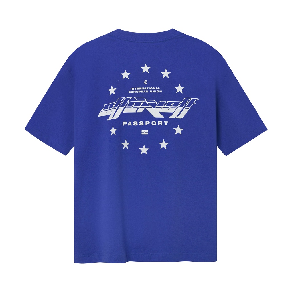Áo thun nam ngắn tay OFFONOFF EU PASSPORT TSHIRT / BLUE