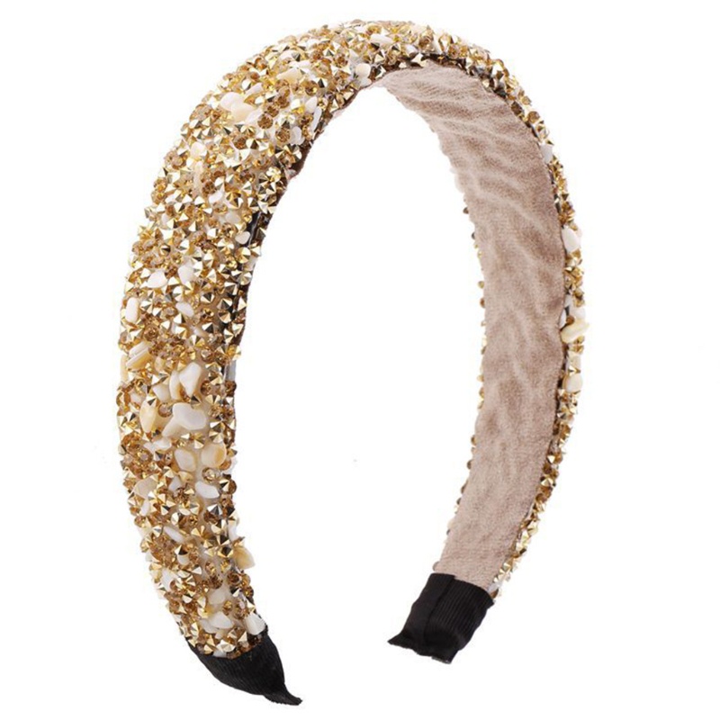 Băng Đô Bandana Họa Tiết Da Báo Đính Hạt Pha Lê Lấp Lánh Phong Cách Baroque