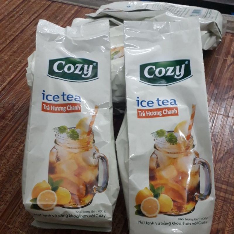 Trà Đào - Chanh Cozy Itea loại gói 400g