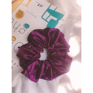 Dây buộc tóc Scrunchies lụa Phi Bóng