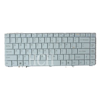 Bàn phím laptop Sony Vaio VGN-NR110E trắng