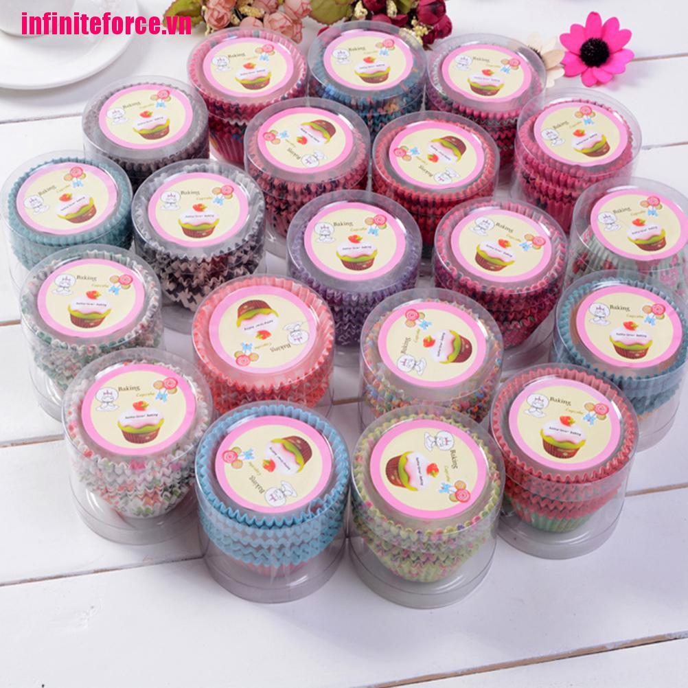 5xin Ngẫu Nhiên 100 Giấy Cupcake