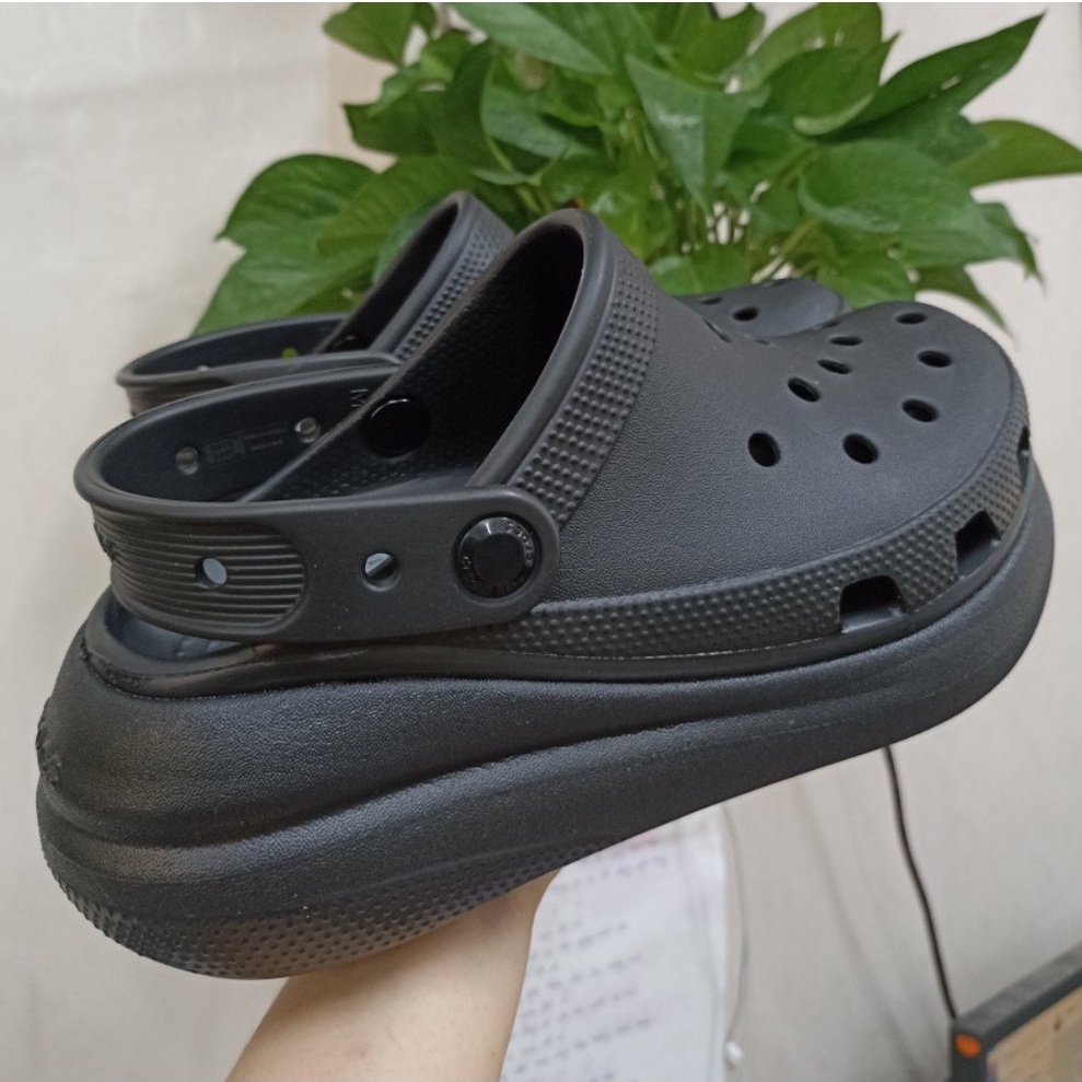 Dép Sục Cross Classic Crucsh Clog Đế Cao 6P Hàng chuẩn loại 1 full box tặng 8jb