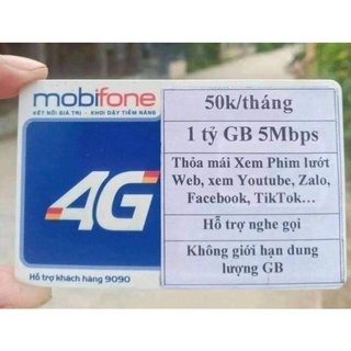 Sim vào mạng full băng thông không giới hạn. Mỗi tháng chỉ 60k