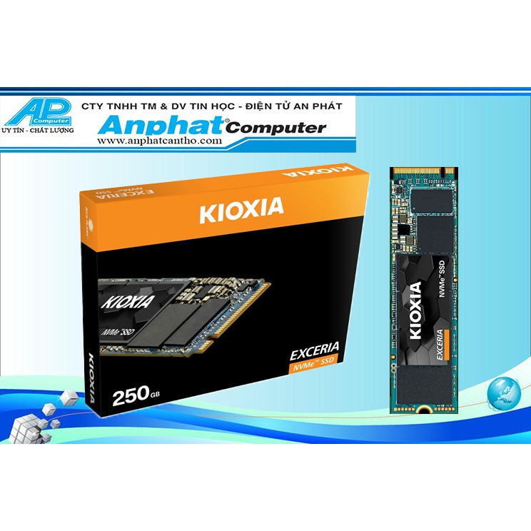 Ổ cứng SSD NVMe KIOXIA EXCERIA M.2 2280 250/500GB- Hàng Chính Hãng - Bảo hành 36 tháng