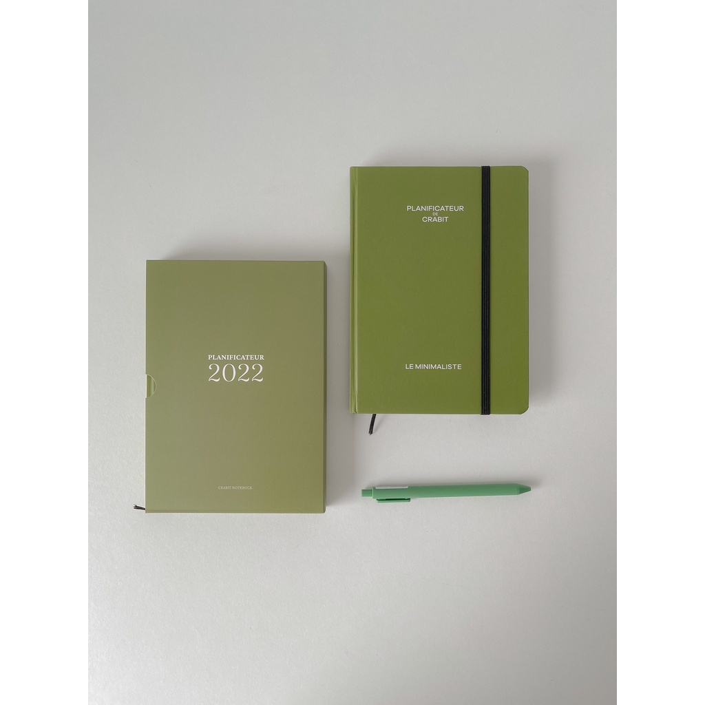 Sổ lịch Crabit Planner 2022 - Olive Planner