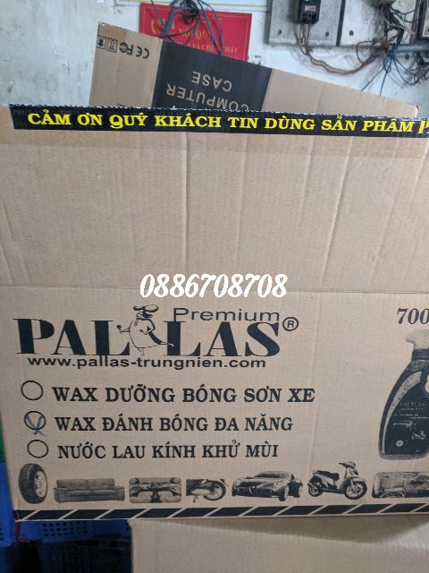 Wax đánh bóng đa năng Pallas mẫu mới