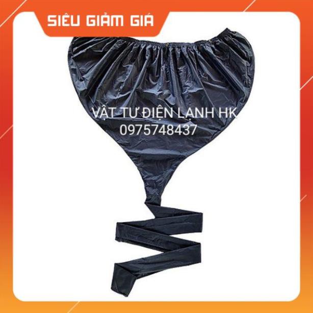 Áo trùm - Túi bạt 1m7, 2m (2m cho máy âm trần)  có đuôi vệ sinh bảo dưỡng điều hoà - máy lạnh