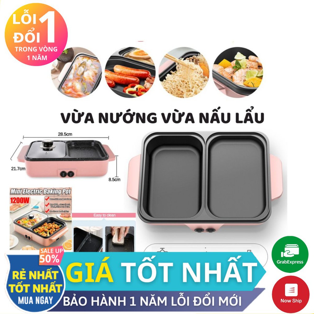 BẾP LẨU NƯỚNG ĐIỆN Z9 2 IN 1 KHÔNG KHÓI VỪA NƯỚNG VỪA NẤU LẨU PHONG CÁCH HÀN QUỐC