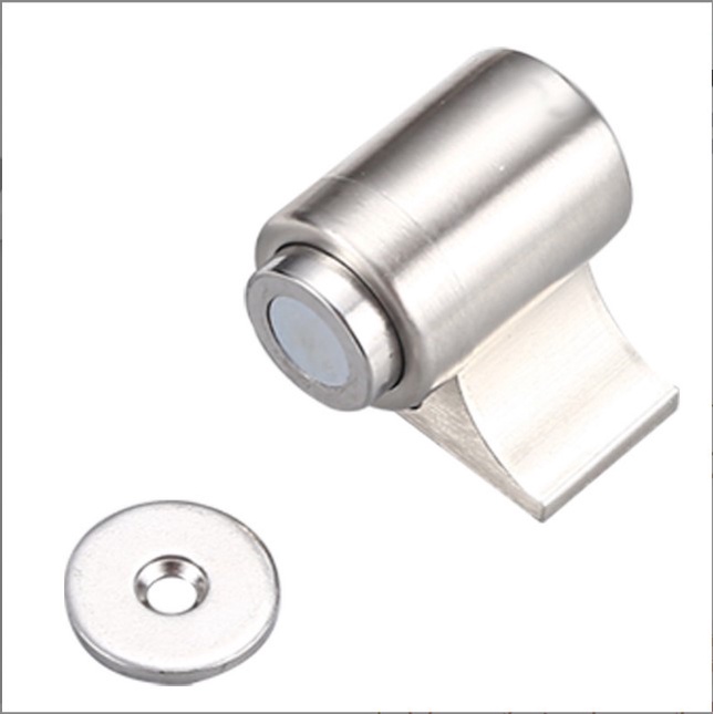 Hít chặn cửa nam châm từ tính hợp kim kẽm mã HC08 chống va đập, hít cửa thông minh inox chống gỉ siêu tiện dụng
