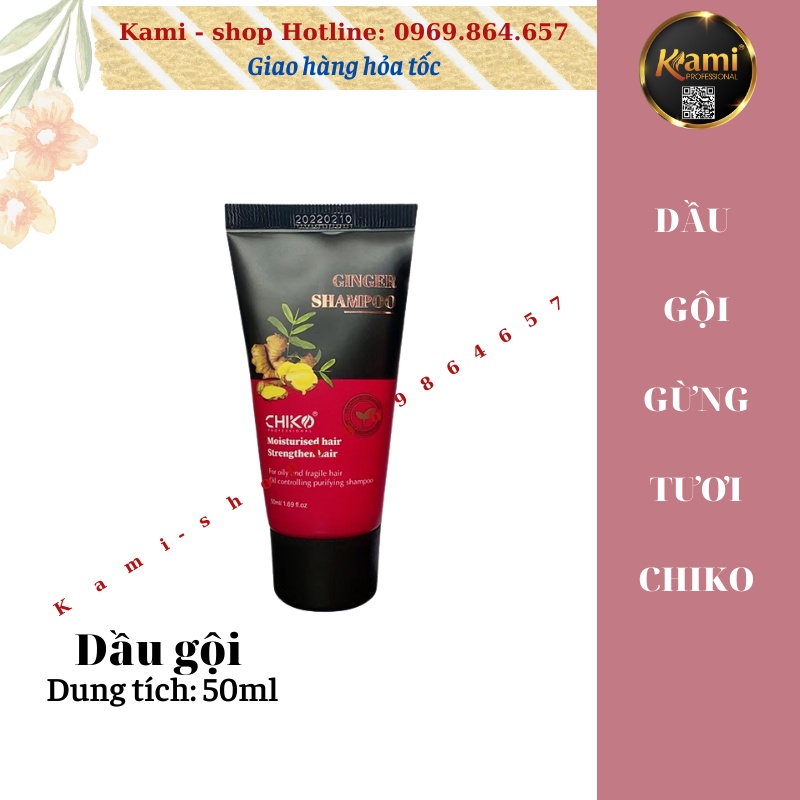 Tuýp dầu gội siêu mềm mượt size nhỏ 50ml gội phục hồi và chăm sóc tóc