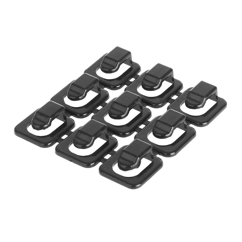 Set 18 Giá Đỡ Kẹp Dây Cáp Tự Dính Tiện Lợi