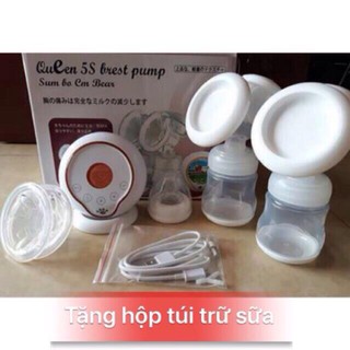 Máy hút sữa Queen 5s tặng 20 túi trữ gb baby 250ml
