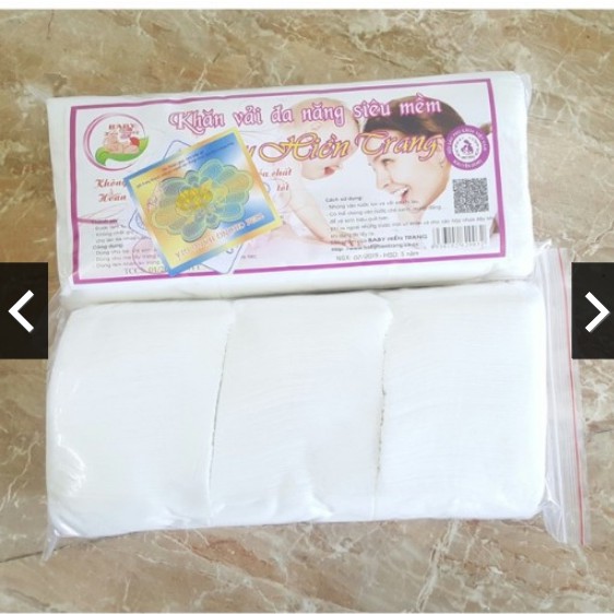 [COMBO 5 GÓI] Khăn Khô Đa Năng Baby Hiền Trang 200gram - 160 tờ