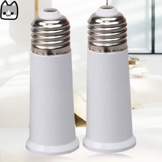 E27 to E27 65mm Extend Socket Base Lamp Holder Converter Light Bulb Cap Conversion Adapter