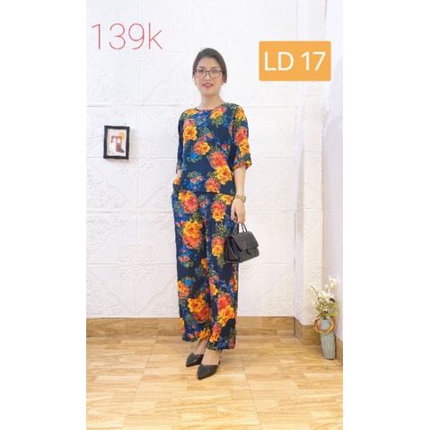 💖FREESHIP💖 Bộ Trung Niên lanh lụa , bộ quần áo cho bà cho mẹ.