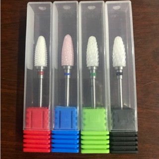 Đầu mài mịn móng, phá móng, nail bằng sứ cao cấp - Set 4 đầu