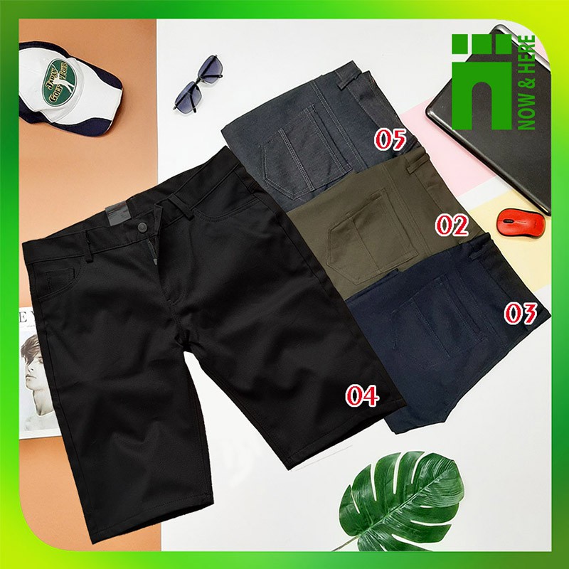 Quần short nam bigsize, quần short kaki nam cho người 70kg đến gần 100kg, chất liệu kaki co giãn | BigBuy360 - bigbuy360.vn