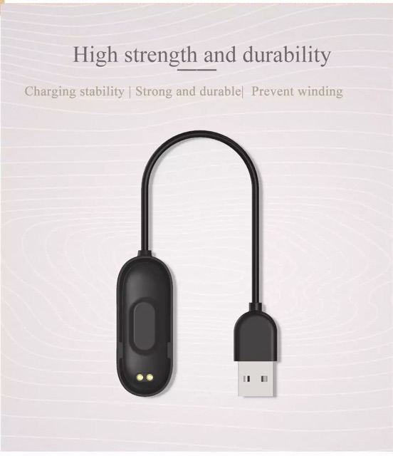 Cáp sạc USB cho Xiaomi Mi Band 4 dây sạc thay thế cho miband 4