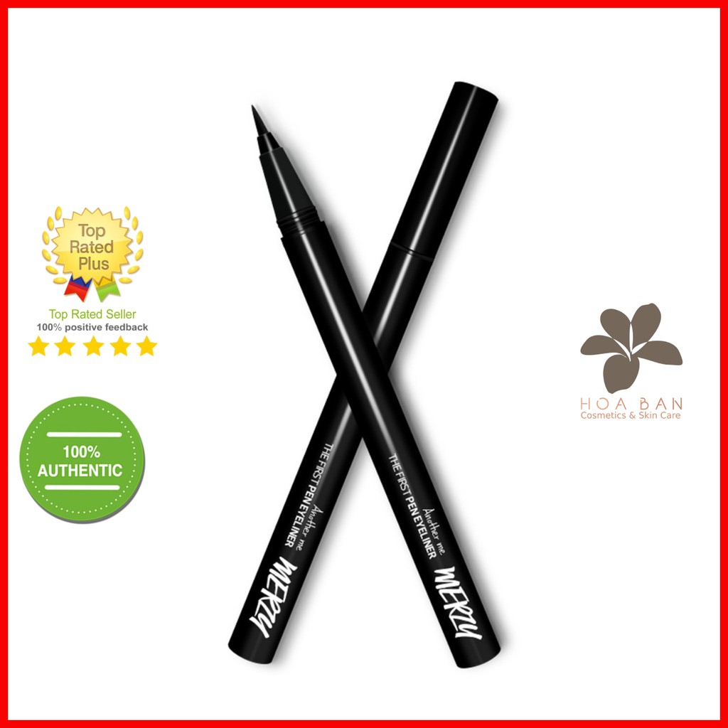 Bút Kẻ Mắt Nước Chống Trôi Merzy Another Me The First Pen Eyeliner màu đen 0,5g | BigBuy360 - bigbuy360.vn