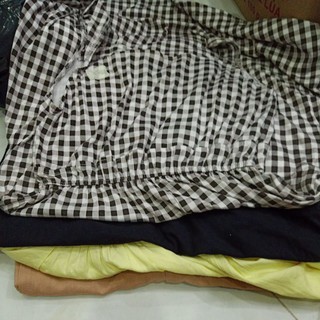 áo dài nhung của khách
