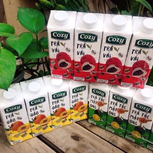 {1 LỐC - 4 HỘP} TRÀ HOA QUẢ COZY ?