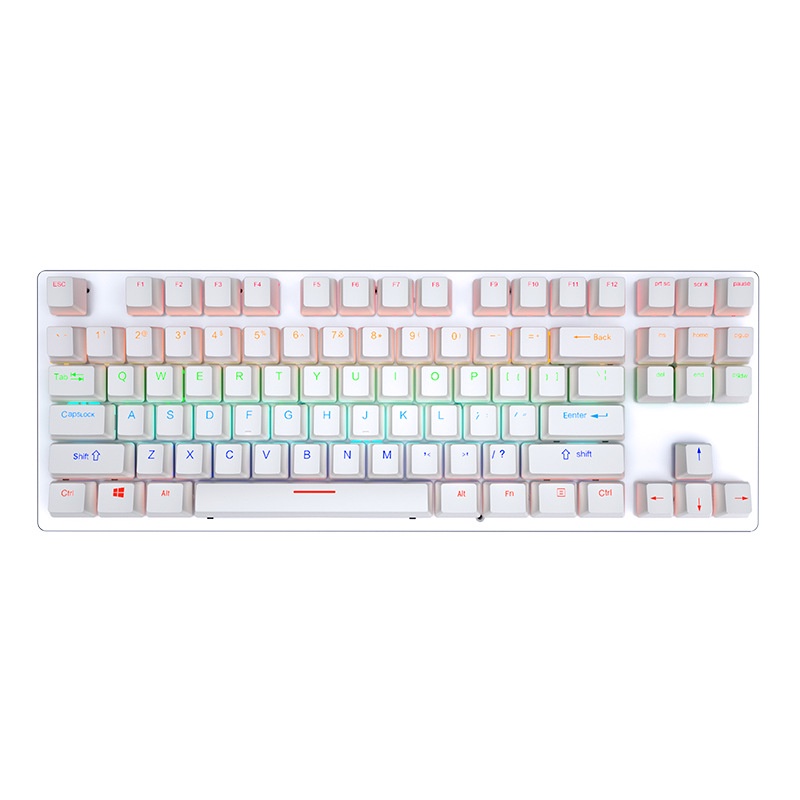 Bàn phím cơ K550 tenkeyless 7 chế độ đèn led RGB tùy chỉnh