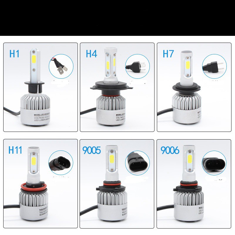 đèn pha led C6 H4 cho xe máy