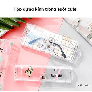 Hộp đựng kính trong suốt đẹp