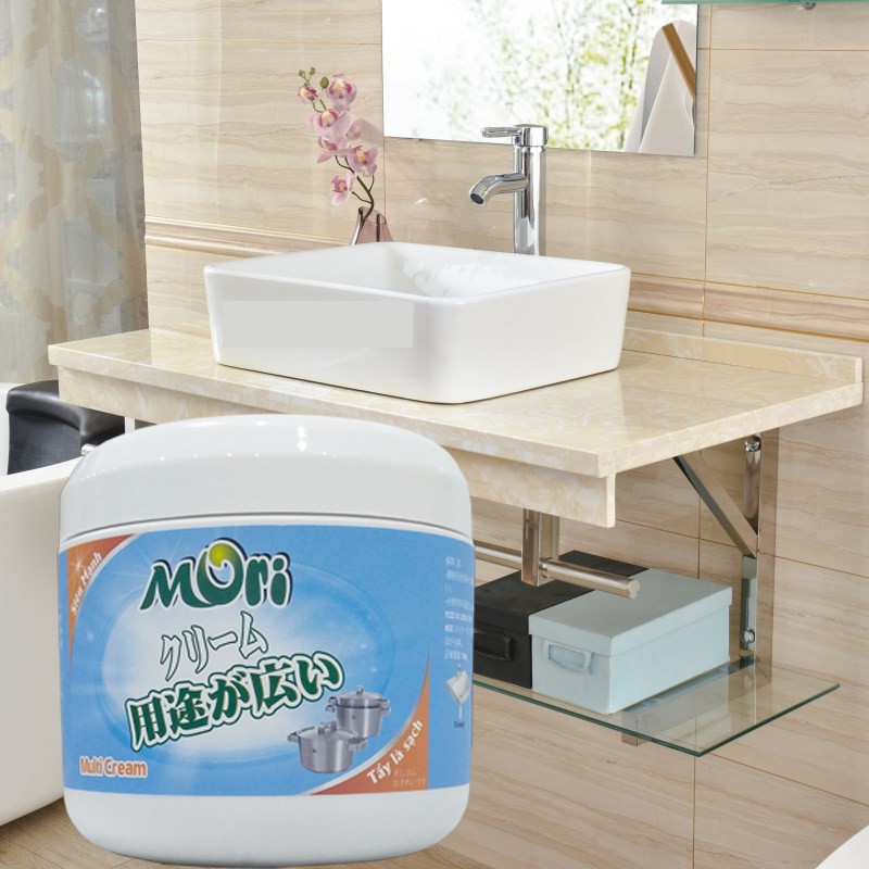 Kem tẩy đa năng Mori 700g chuyên tẩy vách kính, xoong chảo, lavabo,...