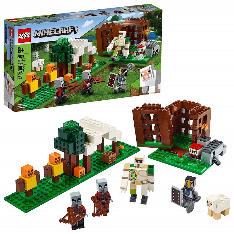 Lego Minecraft USA 21159 – Cuộc phiêu liu giải cứu Iron golem