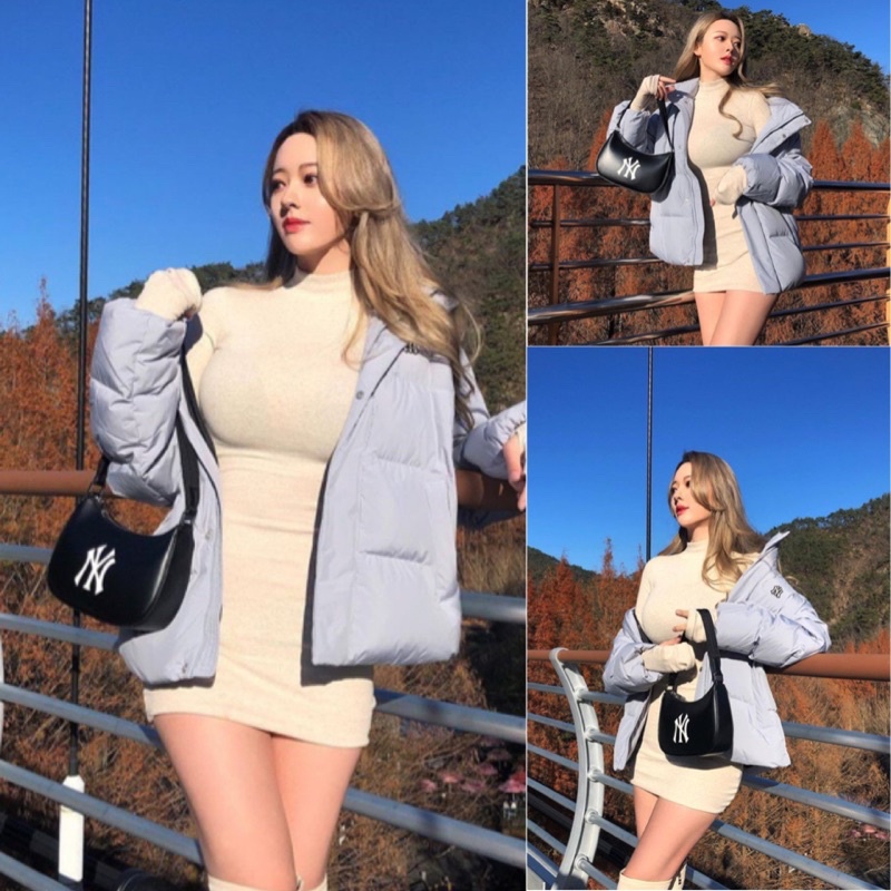 (Tqxk 1:1) Túi kẹp nách T//Q//X//K đen logo nhiều màu