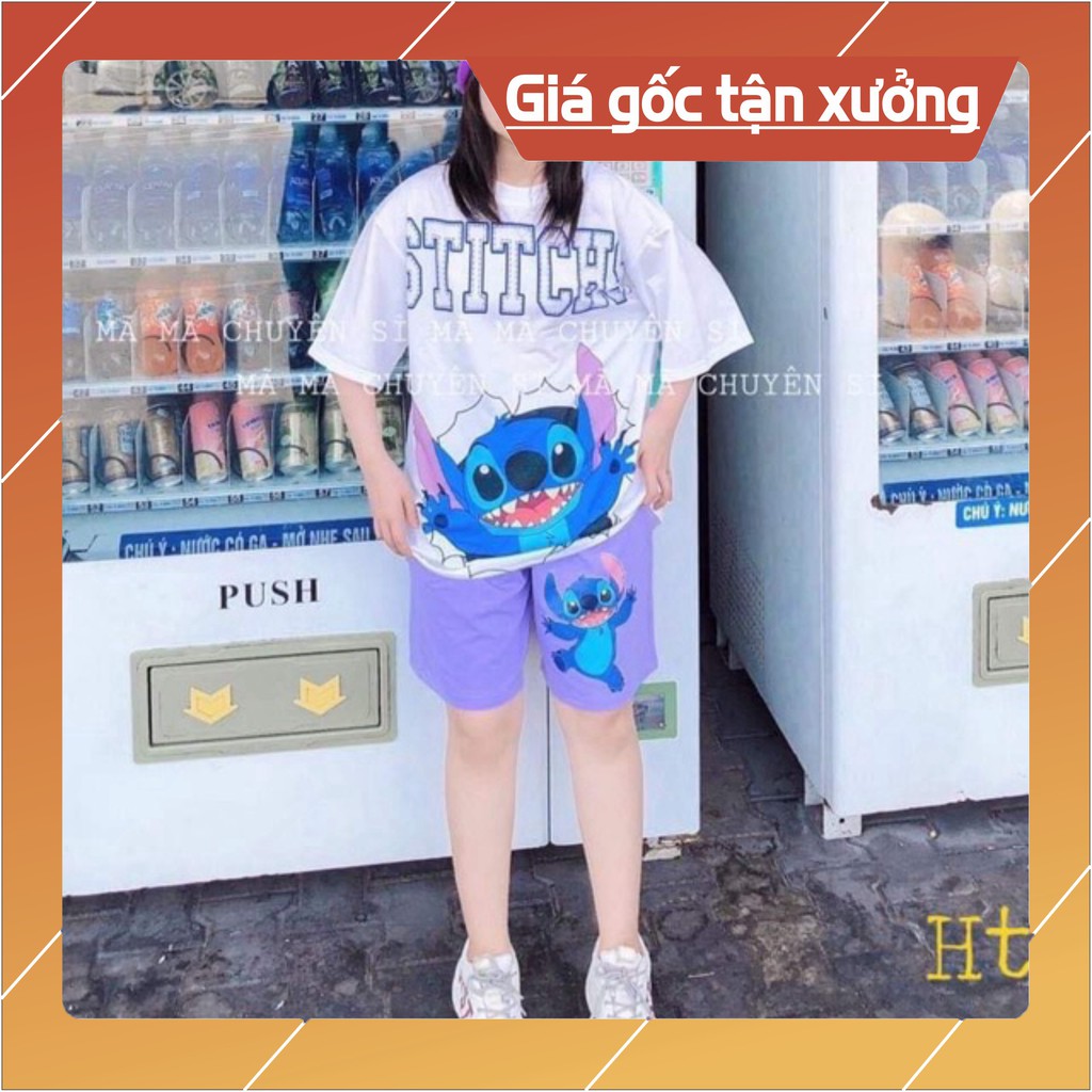 Sét áo STIT + quần đùi tím HT12