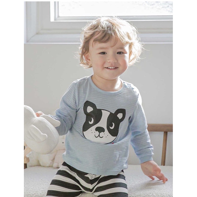 Bộ dài tay cotton giấy Organic Hãng Cordi-i Hàn Quốc