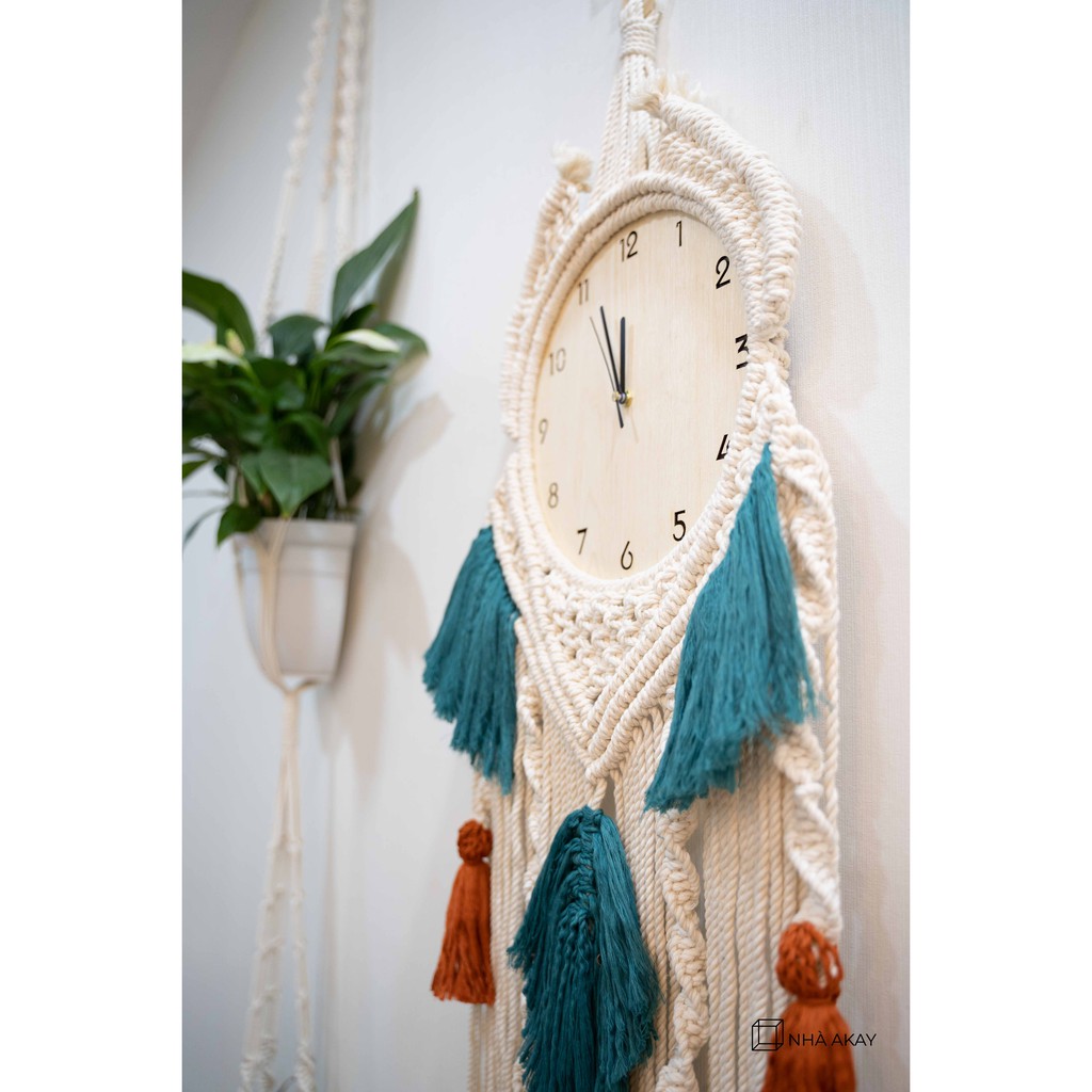 ĐỒNG HỒ MACRAME, HANDMADE
