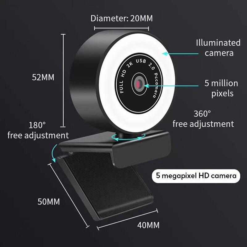 Webcam 1080p 2k Full Hd 1080p Cho Máy Tính | BigBuy360 - bigbuy360.vn