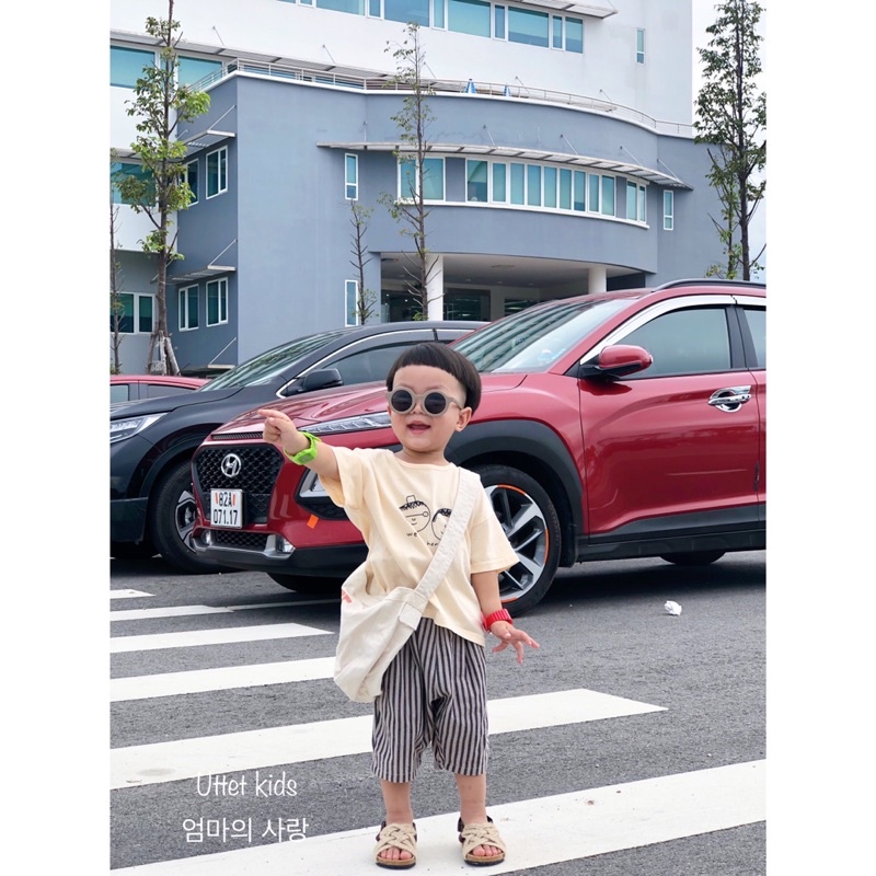 [Ảnh thật] QUẦN SỌC SUÔNG HÀN QUỐC 1045 DÀNH CHO BÉ GÁI VÀ BÉ TRAI TỪ 1 ĐẾN HƠN 5 TUỔI SIZE 80 ĐẾN 120