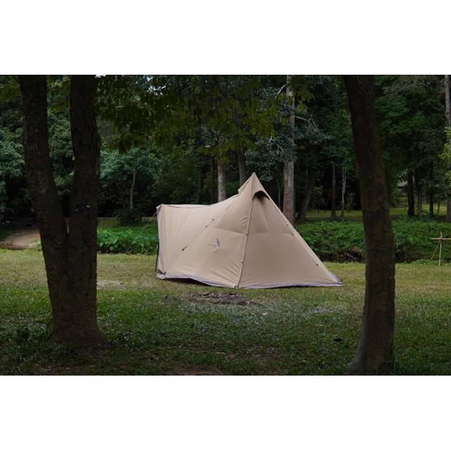 Lều cắm trại Tent Mark du lịch dã ngoại lều 4 người bền gọn vải TC CampOut A059