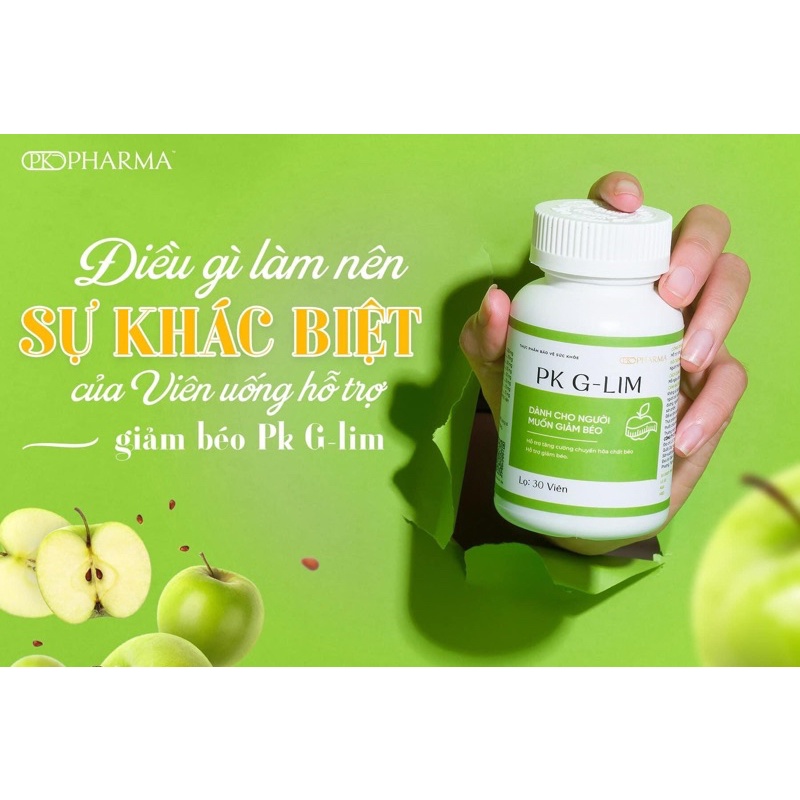 [CHÍNH HÃNG] Giảm cân táo PK GLim Dr Lacir