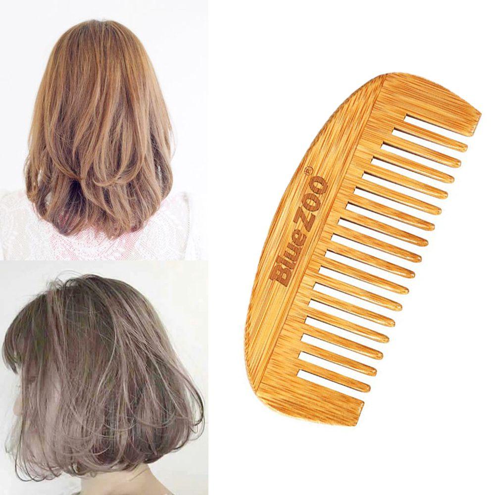 ESPO Lược Chải Tóc Bằng Gỗ Tre Tự Nhiên Chống Tĩnh Điện