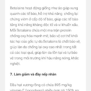 Dầu hạt xương rồng HBNO  (OIL XƯƠNG RỒNG)