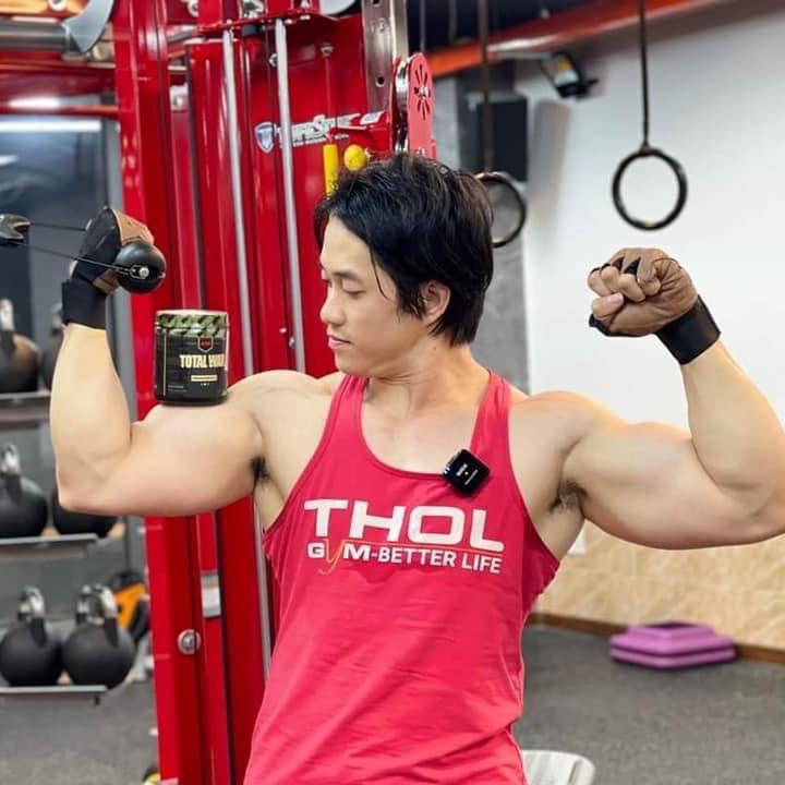 Áo thun 3 Lỗ Nam THOL Trơn Ôm Body Siêu Đẹp Cho Gymer
