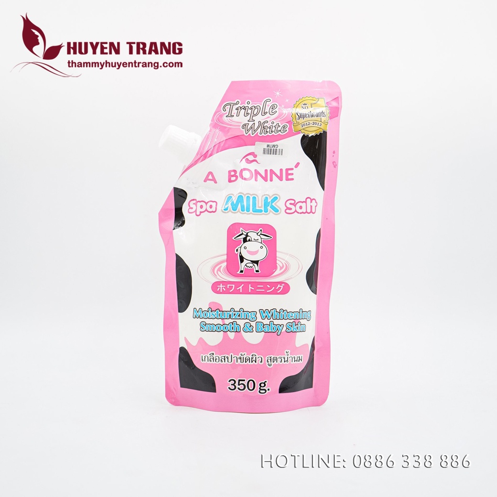 Muối tắm sữa bò tẩy tế bào chết Milk Salt Thái Lan - Thẩm Mỹ Huyền Trang