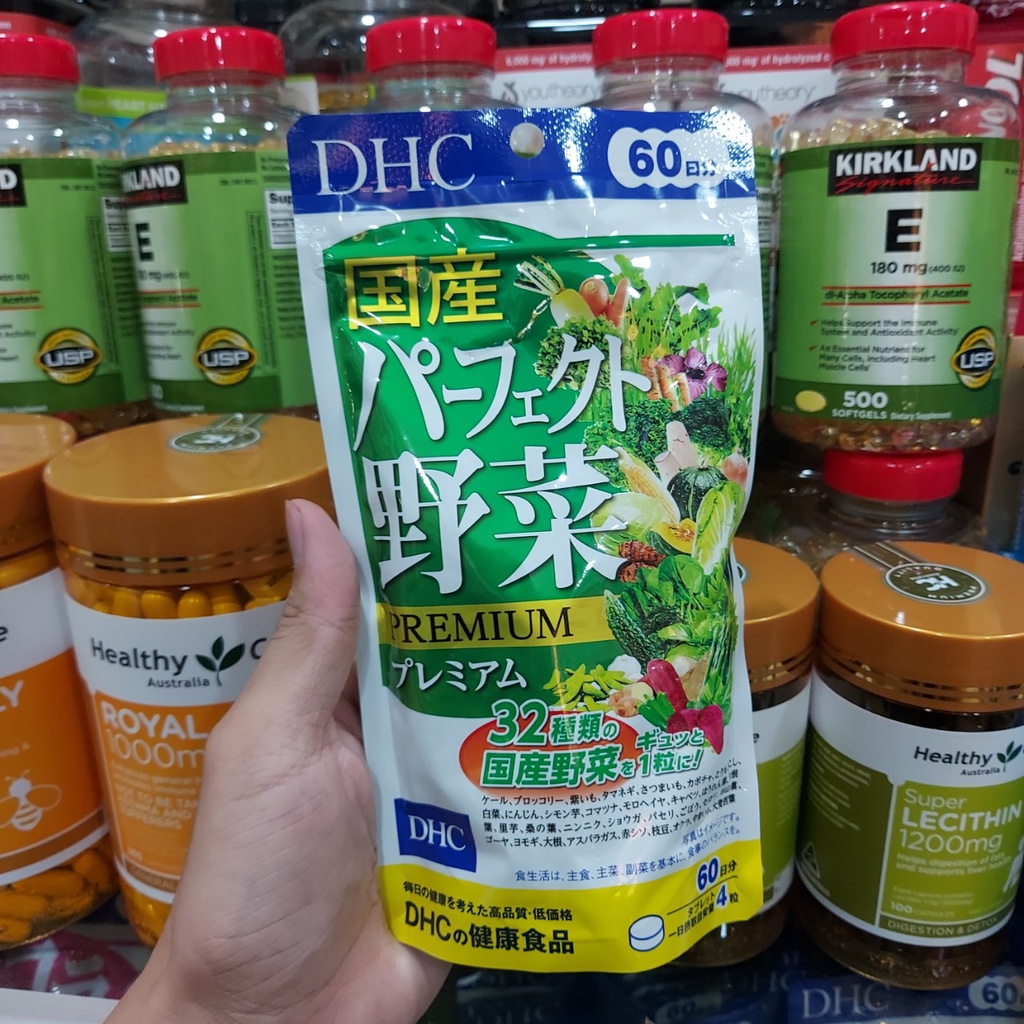 Viên uống D.H.C rau củ 60 ngày- DHC_rau củ Nhật Bản 60 ngày