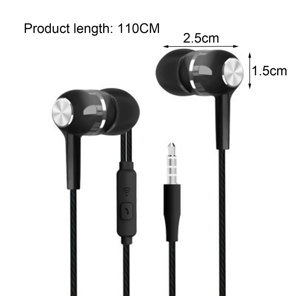 Tai Nghe Nhét Tai Ms S12 Jack 3.5mm Có Micro Tiện Dụng | BigBuy360 - bigbuy360.vn