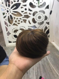 Tóc giả búi củ tỏi