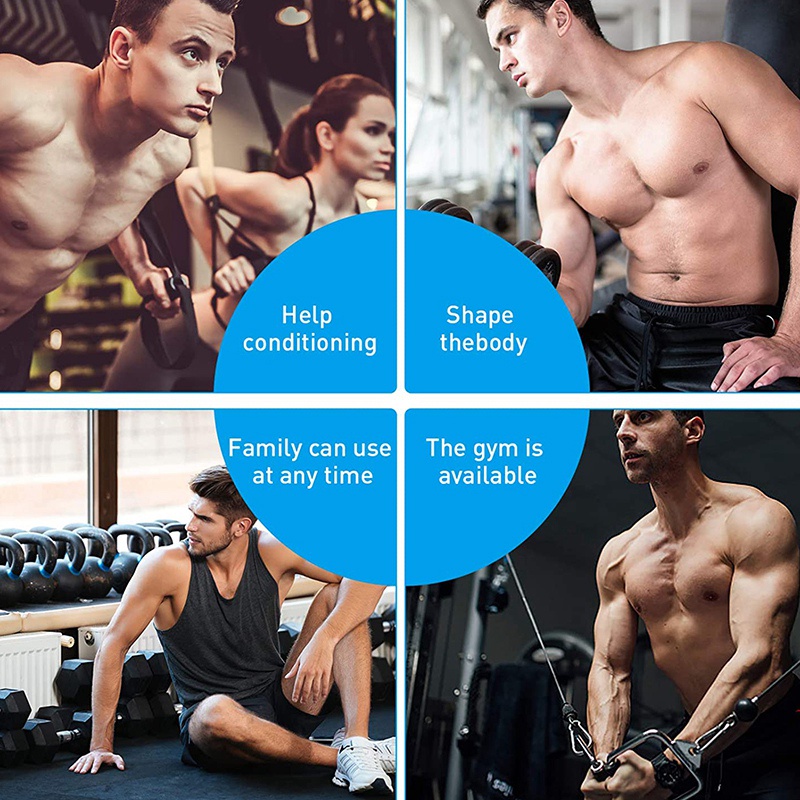 1 Bộ Thanh Kéo Thẳng Xoay Được Dùng Để Tập Gym Chuyên Nghiệp DIY