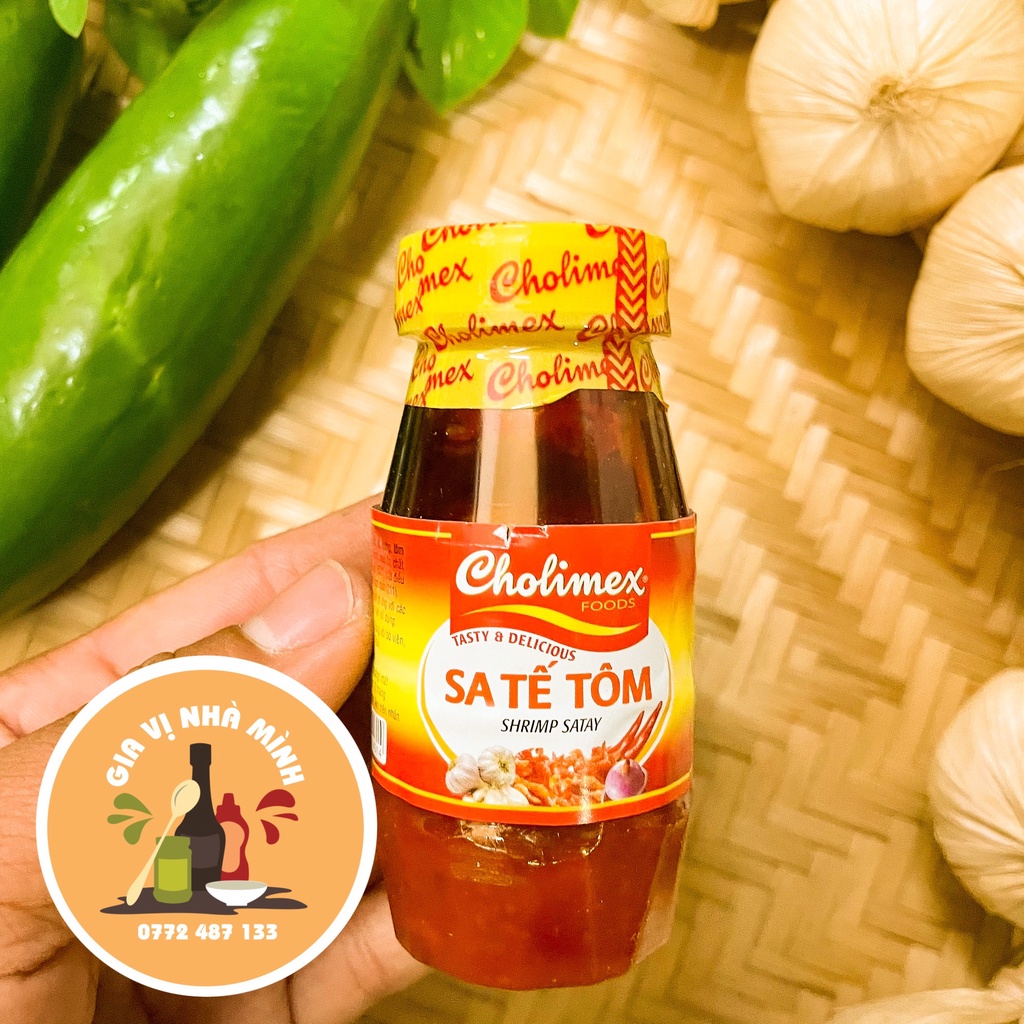 SATE TÔM CHOLIMEX - HỦ 90GR